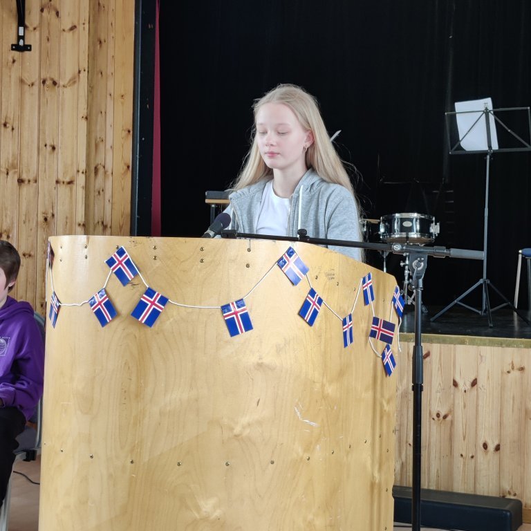 Bryndís Vala Þorkelsdóttir frá Borgarhólsskóla