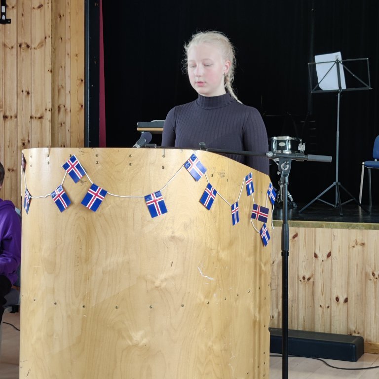 Hólmfríður Katrín Jónsdóttir frá Grunnskólanum á Þórshöfn