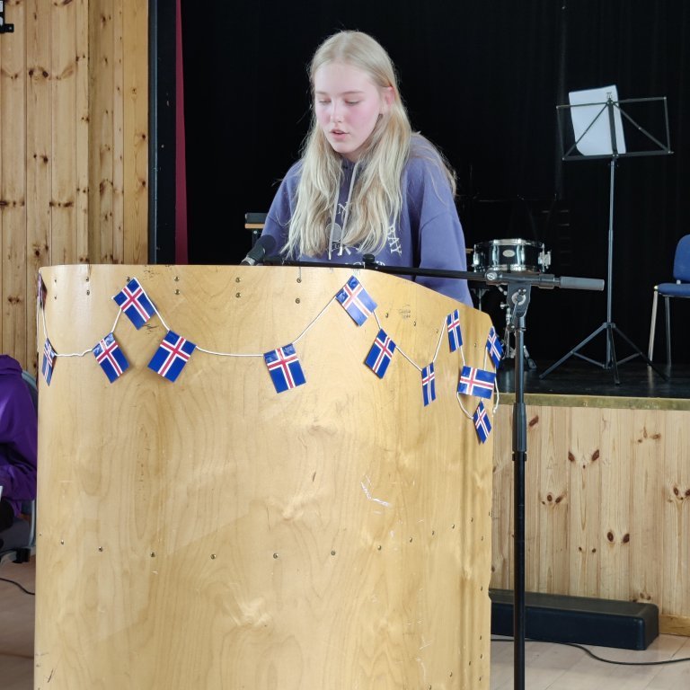 Sylvía Rós Óttarsdóttir frá Öxarfjarðarskóla