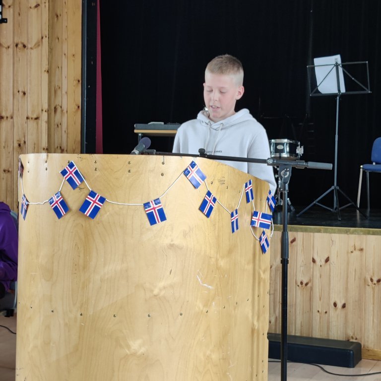 Daníel Snær Lund frá Borgarhólsskóla