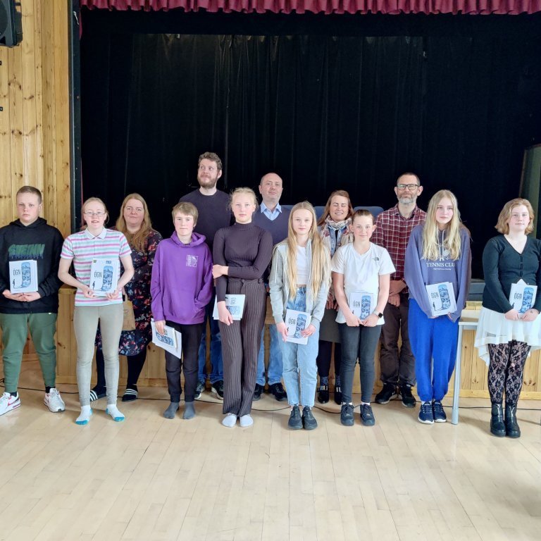 Allir þátttakendur og kennarar þeirra