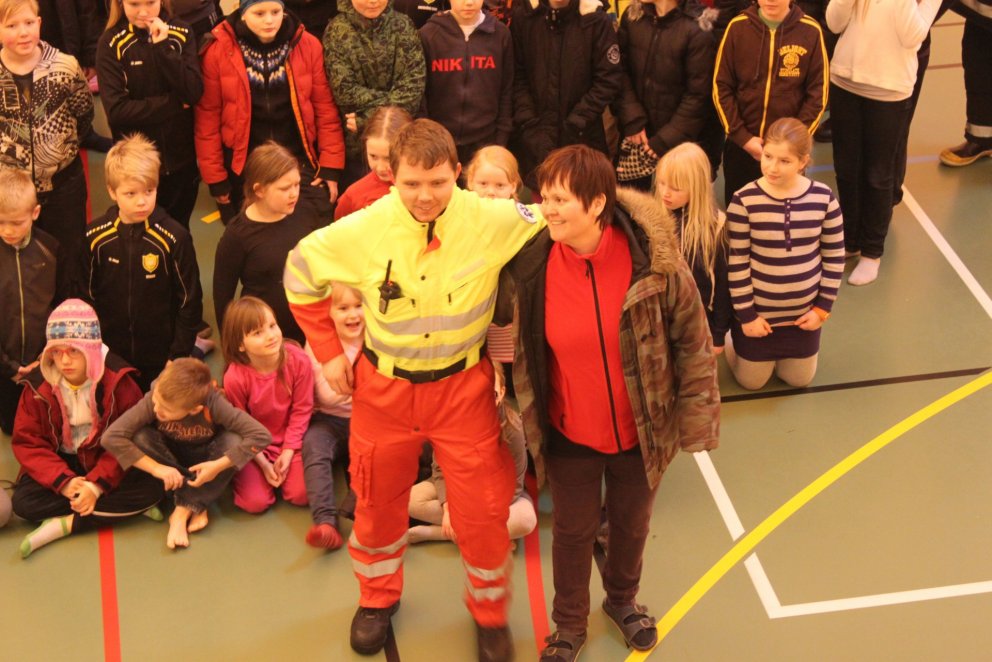 1 1 2 dagurinn í Grunnskólanum á Þórshöfn