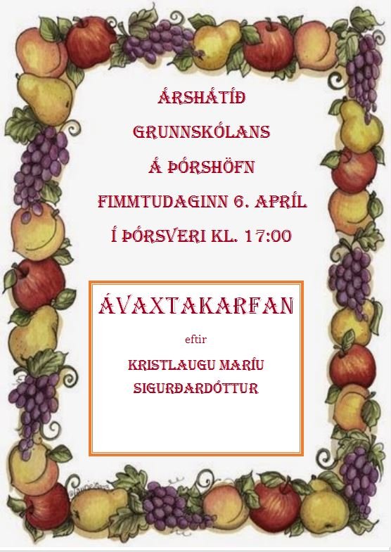 Grunnskólinn á Þórshöfn auglýsir.