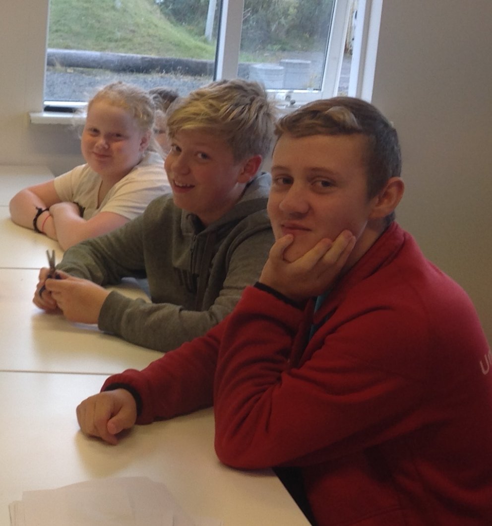 Kláru krakkarnir okkar.