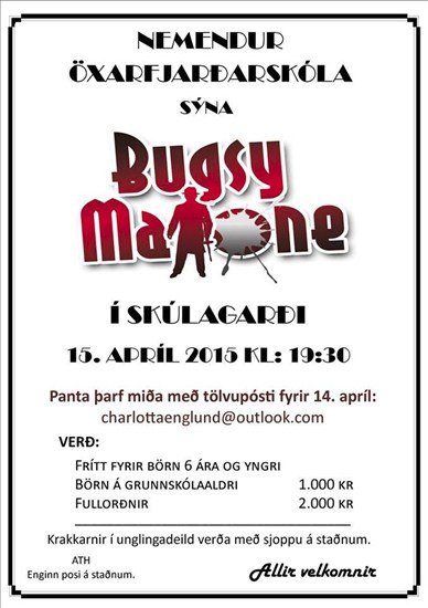 Leiksýning í Öxarfjarðarskóla