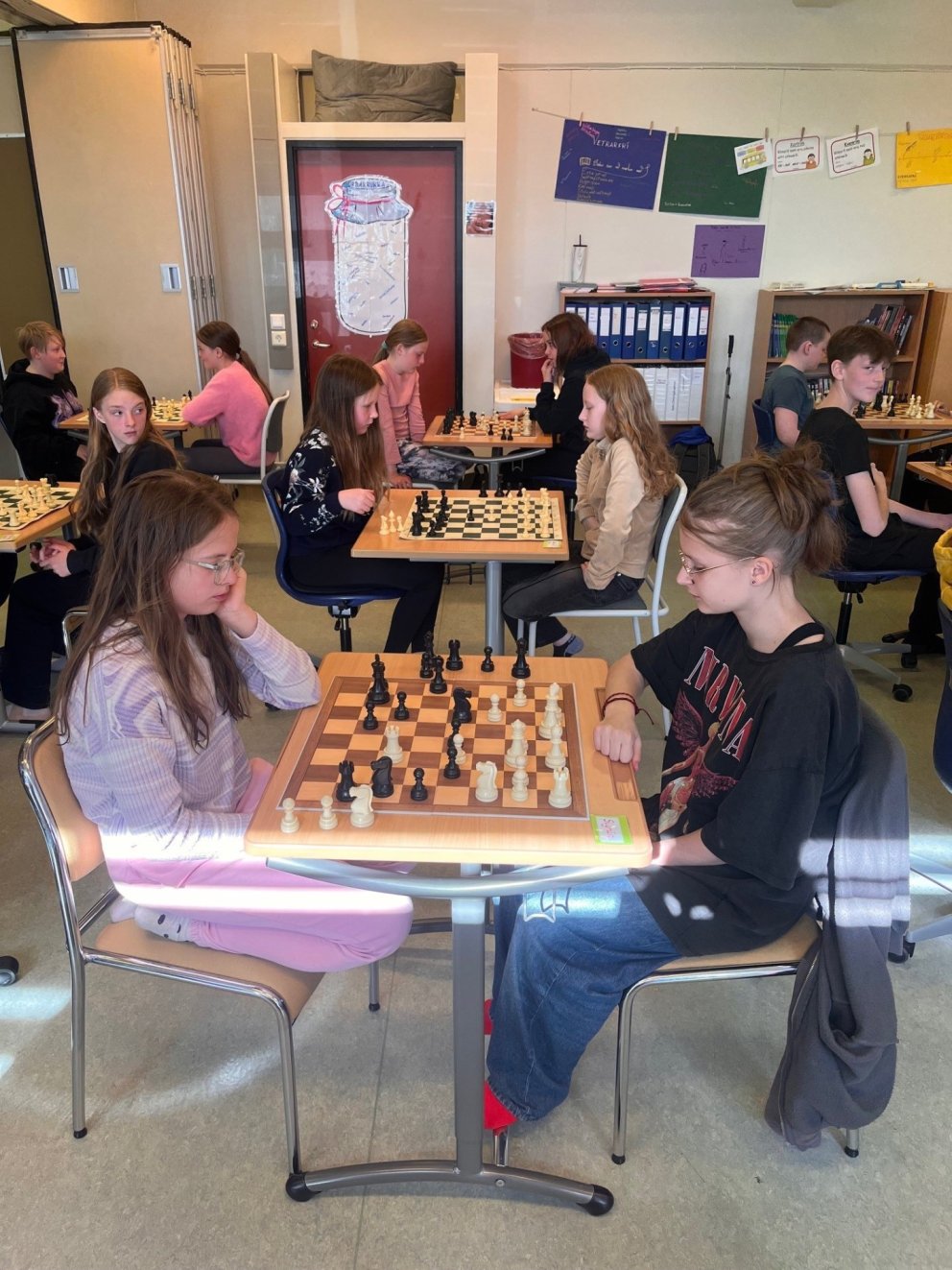 Skemmtileg heimsókn miðstigs í Öxarfjarðarskóla