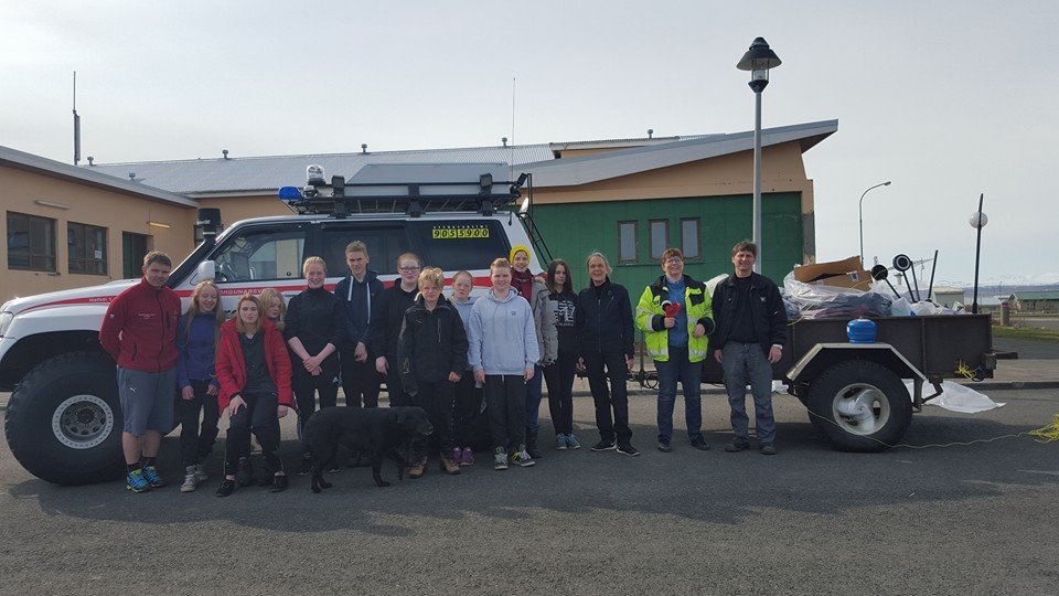 Þau eru farin út og suður!