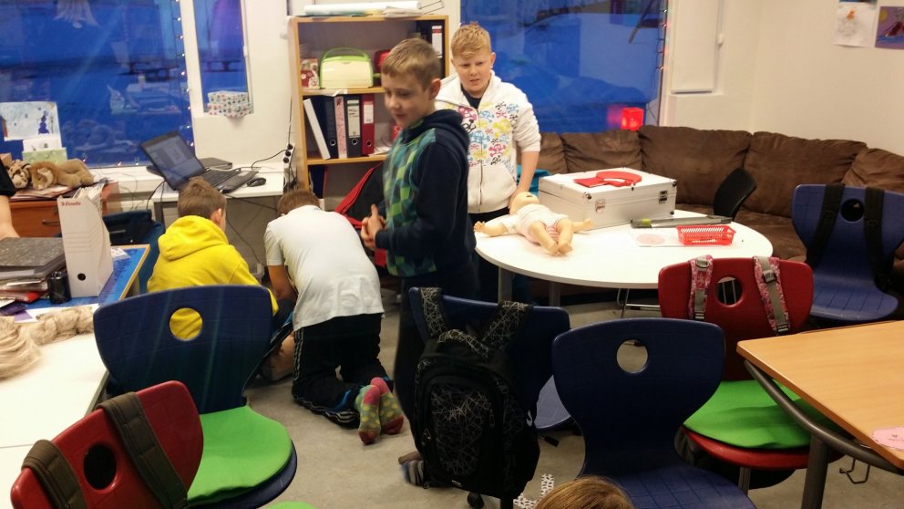 Skyndihjálparkynning í boði Rauða kross Íslands