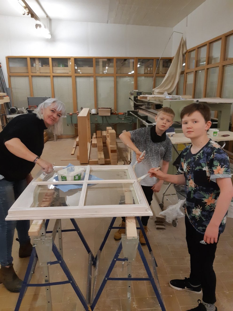 Hrafngerður, Jóhannes og Marinó