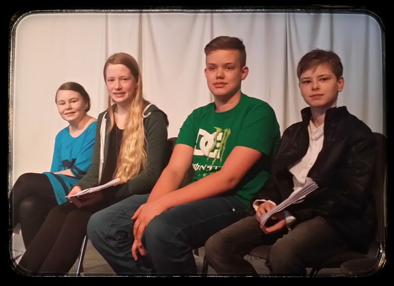 Glæsilegir fulltrúar GÞ á Stóru upplestrarkeppninni