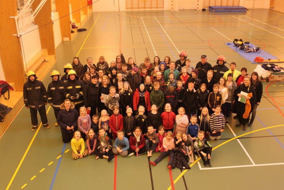 112 dagurinn – Brunaæfing