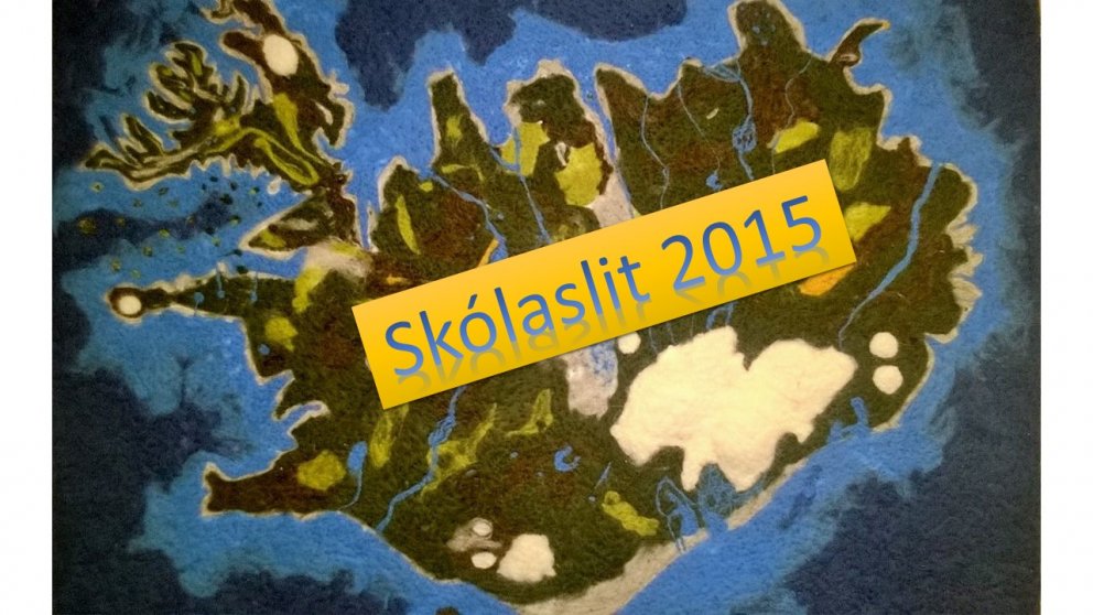 Skólaslit, handverkssýning og kaffihús