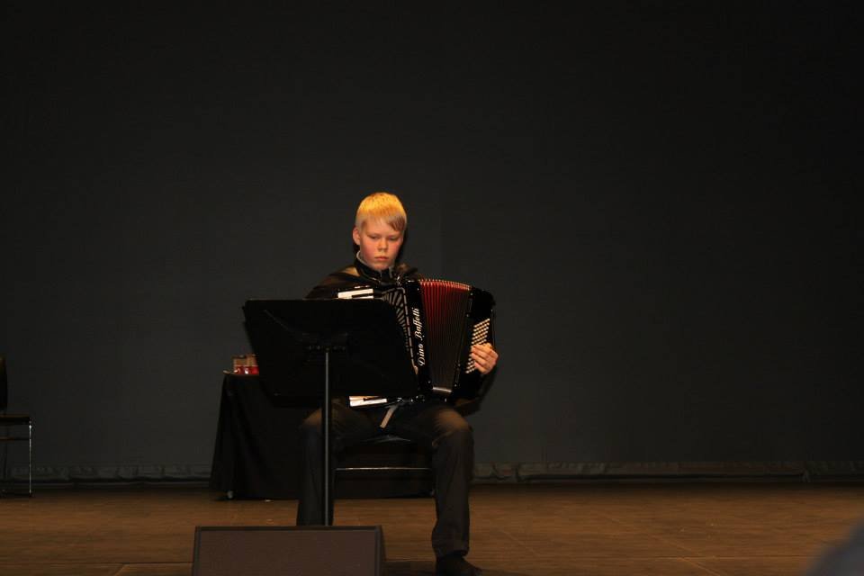 Njáll stóð sig með sóma í Hörpunni í dag!