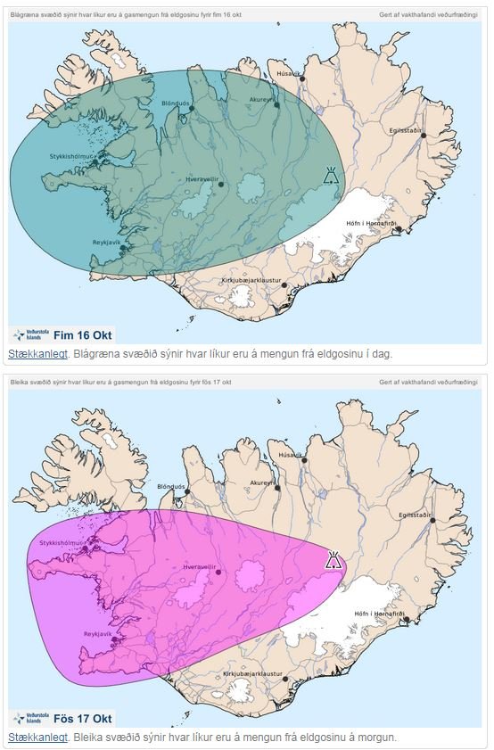 Gosefnamengun stefnir ekki í átt til okkar að sinni
