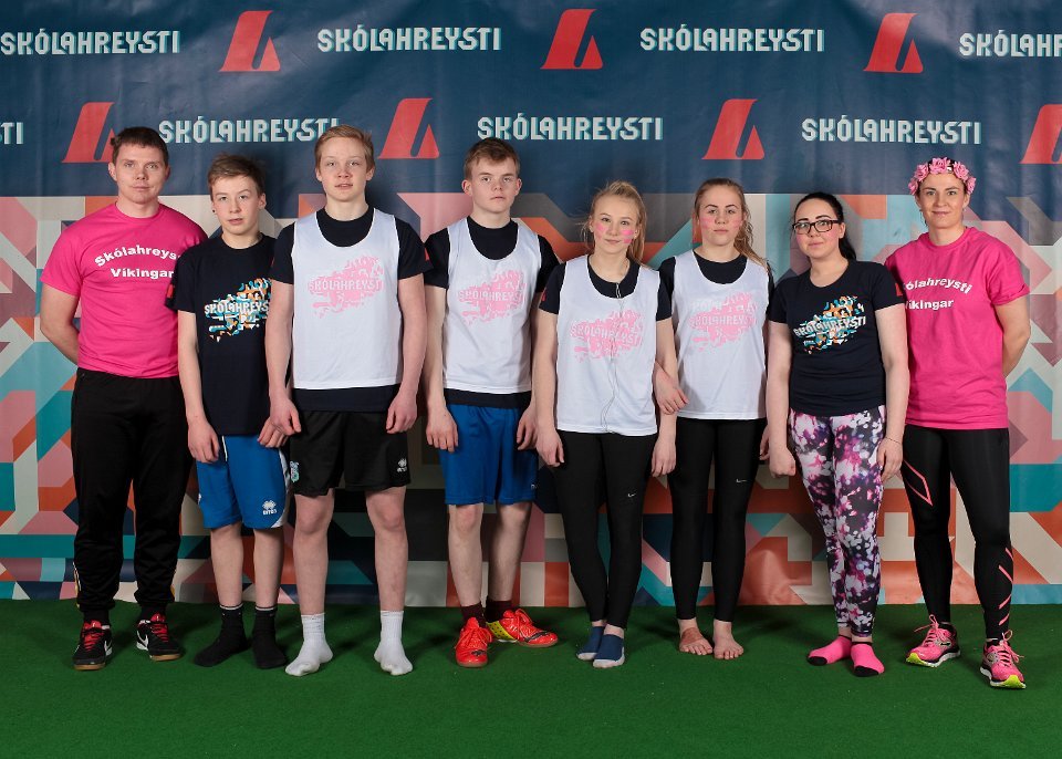 Fræknir keppendur okkar í Skólahreysti