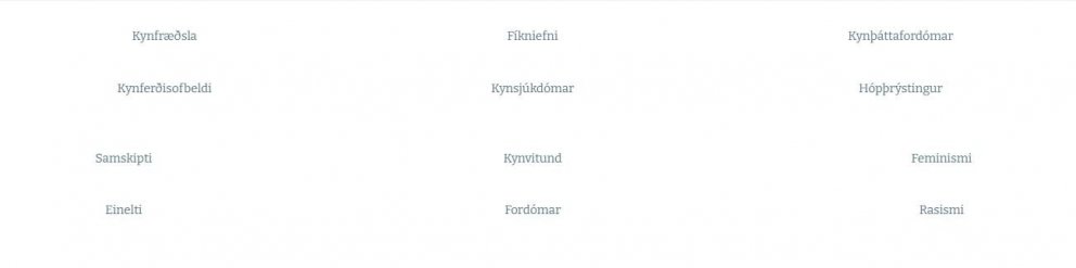 Nemendur bjuggu til heimasíðuna 