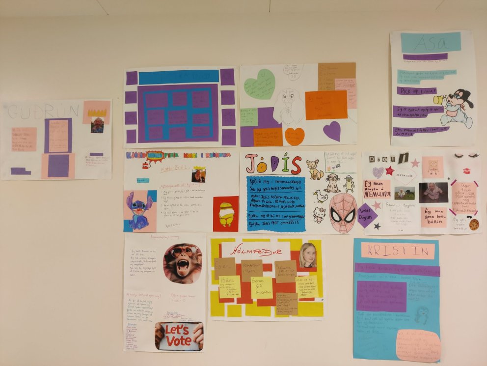 Framboðs veggsjöldin