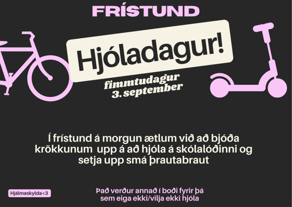 Hjóladagur í frístund