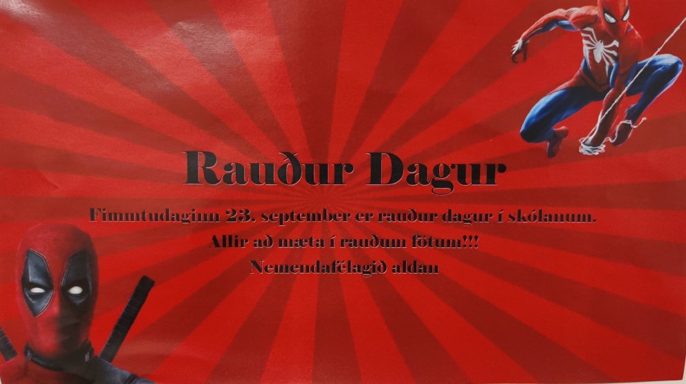 Rauður dagur!