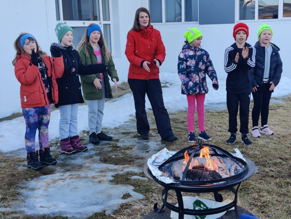 Útistundir í kærkominni vetrarblíðu