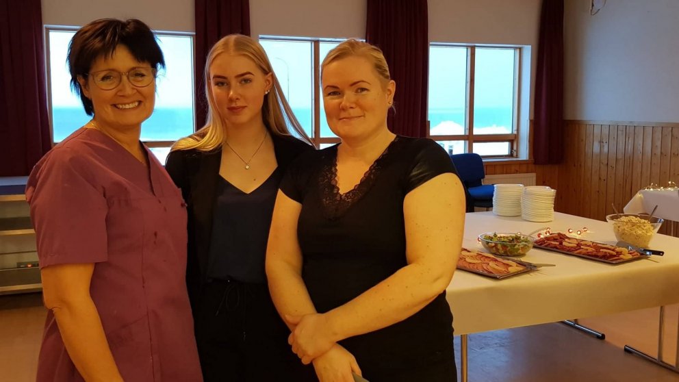 Kristín Júlía, Erla Rós og Karen Rut