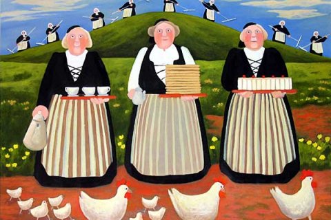 Kökubasar á föstudag