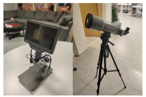 Stjörnukíkir og smásjá keypt fyrir gjafafé frá Verkalýðsfélagi Þórshafnar