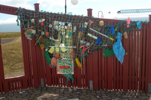 Afli gærdagsins sýndur