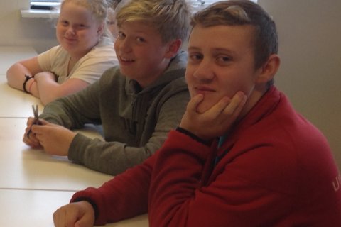 Kláru krakkarnir okkar.