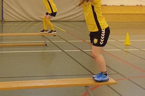 fjör hjá 4.bekk í íþróttum