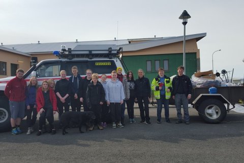 Þau eru farin út og suður!