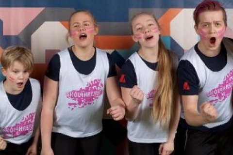 Þá er það Skólahreystið í kvöld