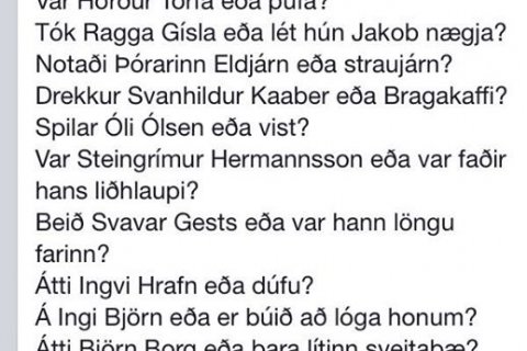 Leikur að orðum