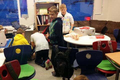 Skyndihjálparkynning í boði Rauða kross Íslands