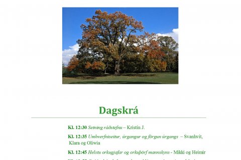 Umhverfisráðstefna 7.-9.bekkjar