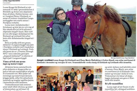 Grunnskólarnir í Langanesbyggð á síðum Morgunblaðsins