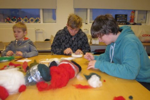 Kraftmiklir krakkar, kunna sitt fag!