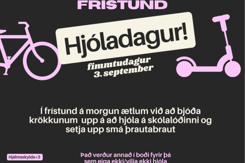Hjóladagur í frístund