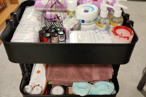 Vellíðunar vagninn okkar