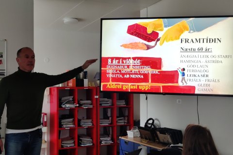 Verum ástfangin af lífinu