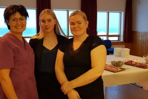 Kristín Júlía, Erla Rós og Karen Rut