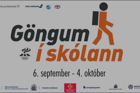 Gengið í skólann
