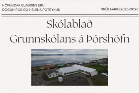 Skólablað nemenda í 7.bekk í valáfanga