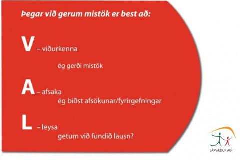 Þegar við gerum mistök, hvað er þá til ráða?